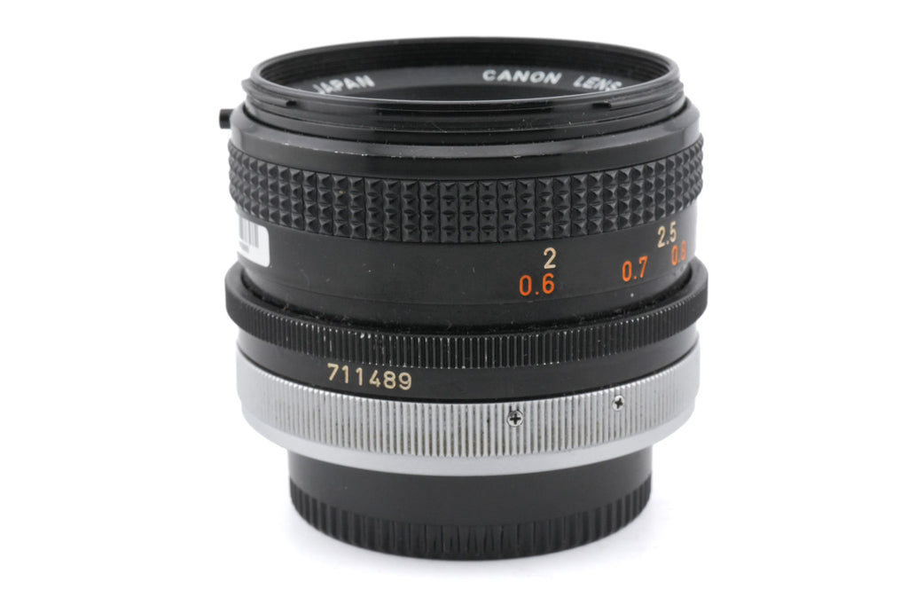 Canon 50mm f1.8 S.C.