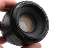 Canon 50mm f1.8 II