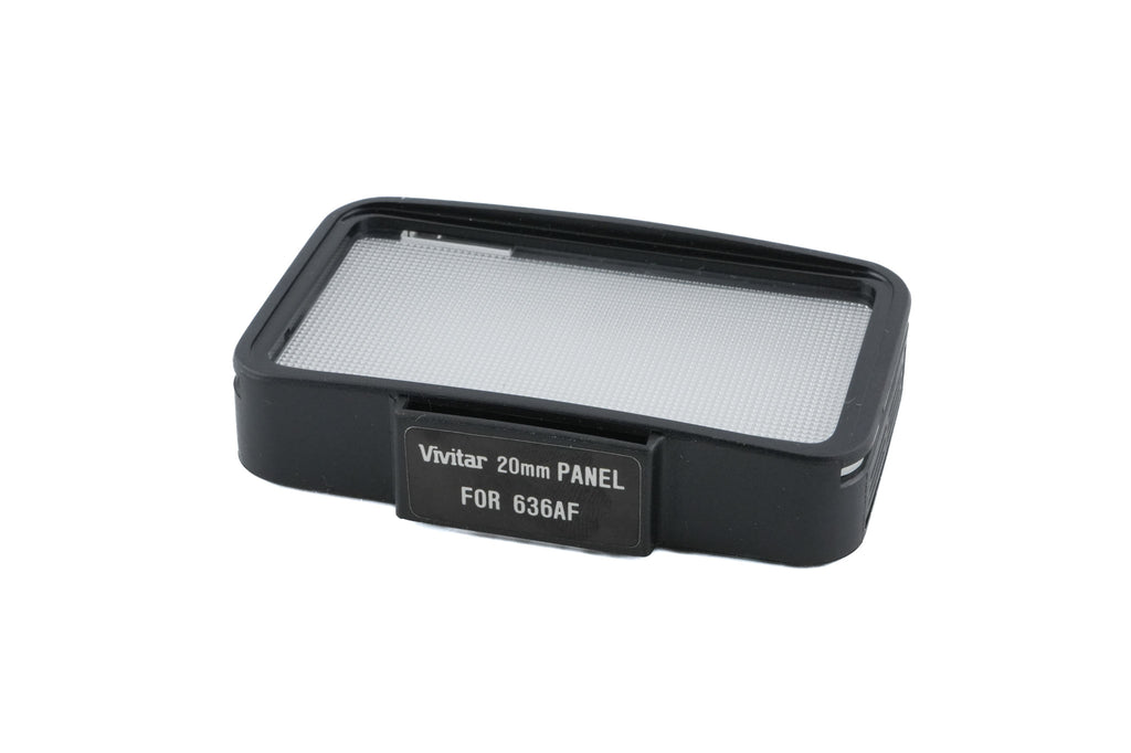 Vivitar 20mm Wide Panel for 636AF