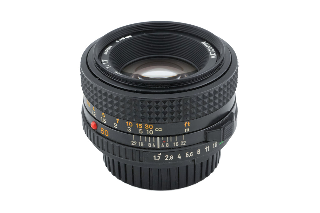 Minolta 50mm f1.7 MD