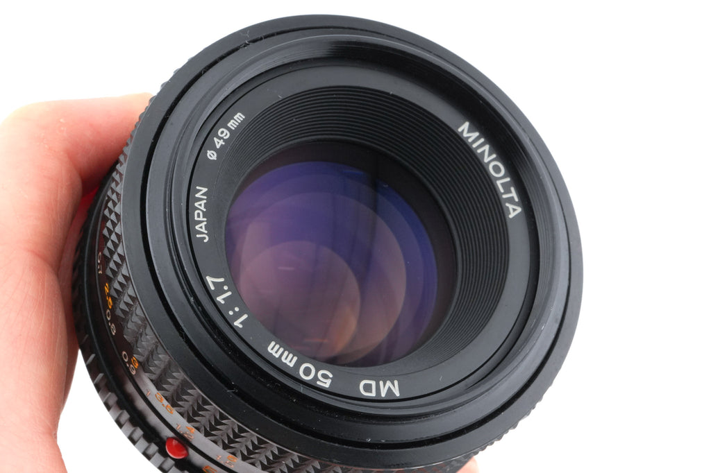 Minolta 50mm f1.7 MD