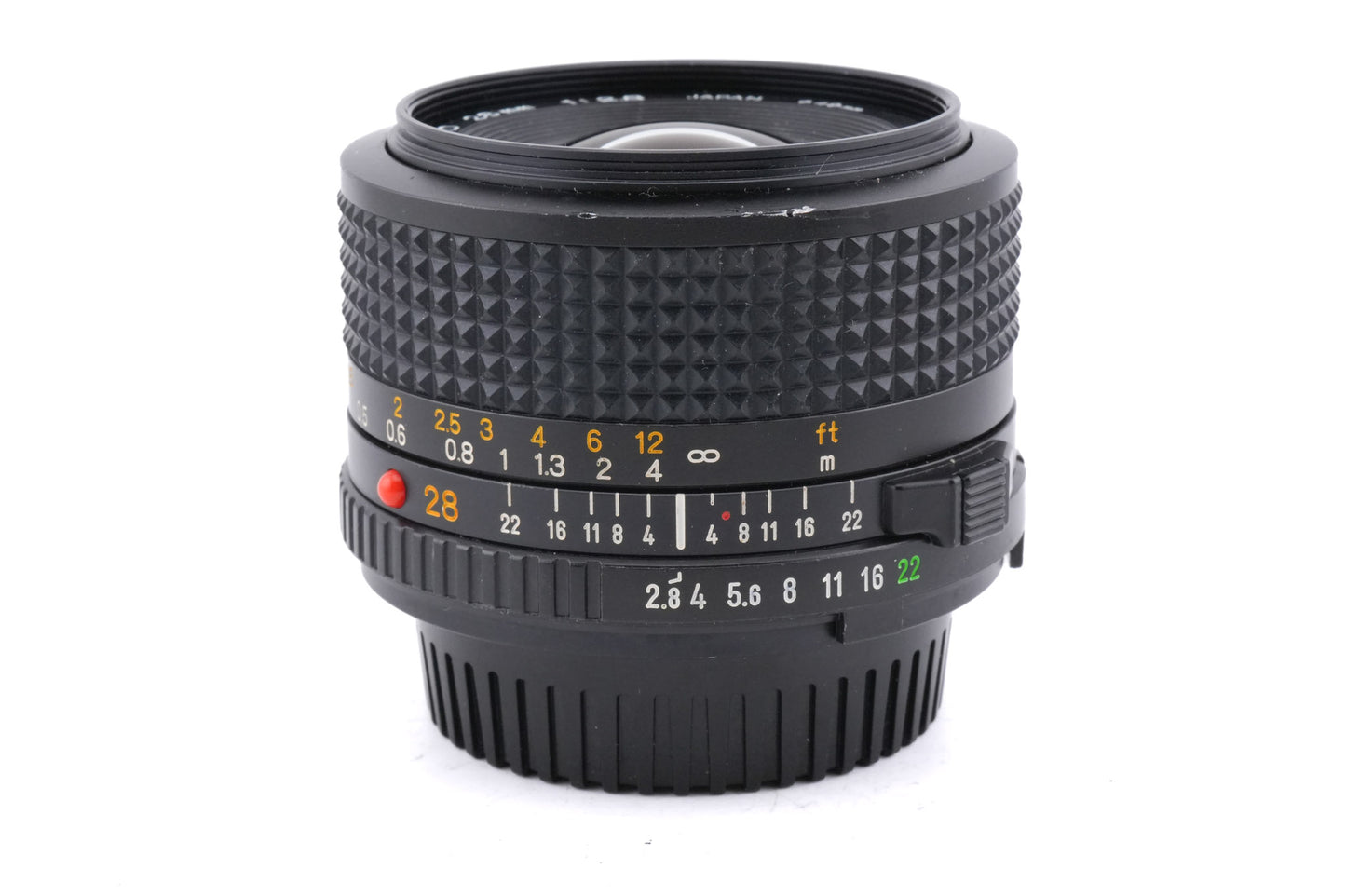 Minolta 28mm f2.8 MD