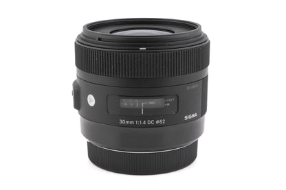 Sigma 30mm f1.4 DC Art