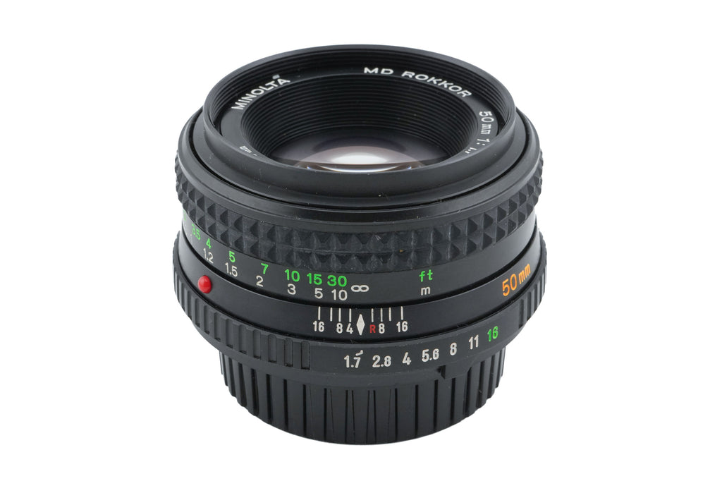 Minolta 50mm f1.7 MD Rokkor