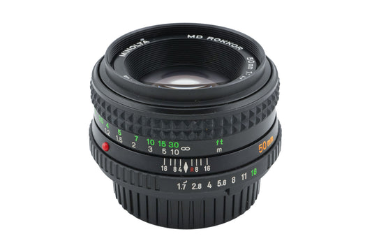 Minolta 50mm f1.7 MD Rokkor