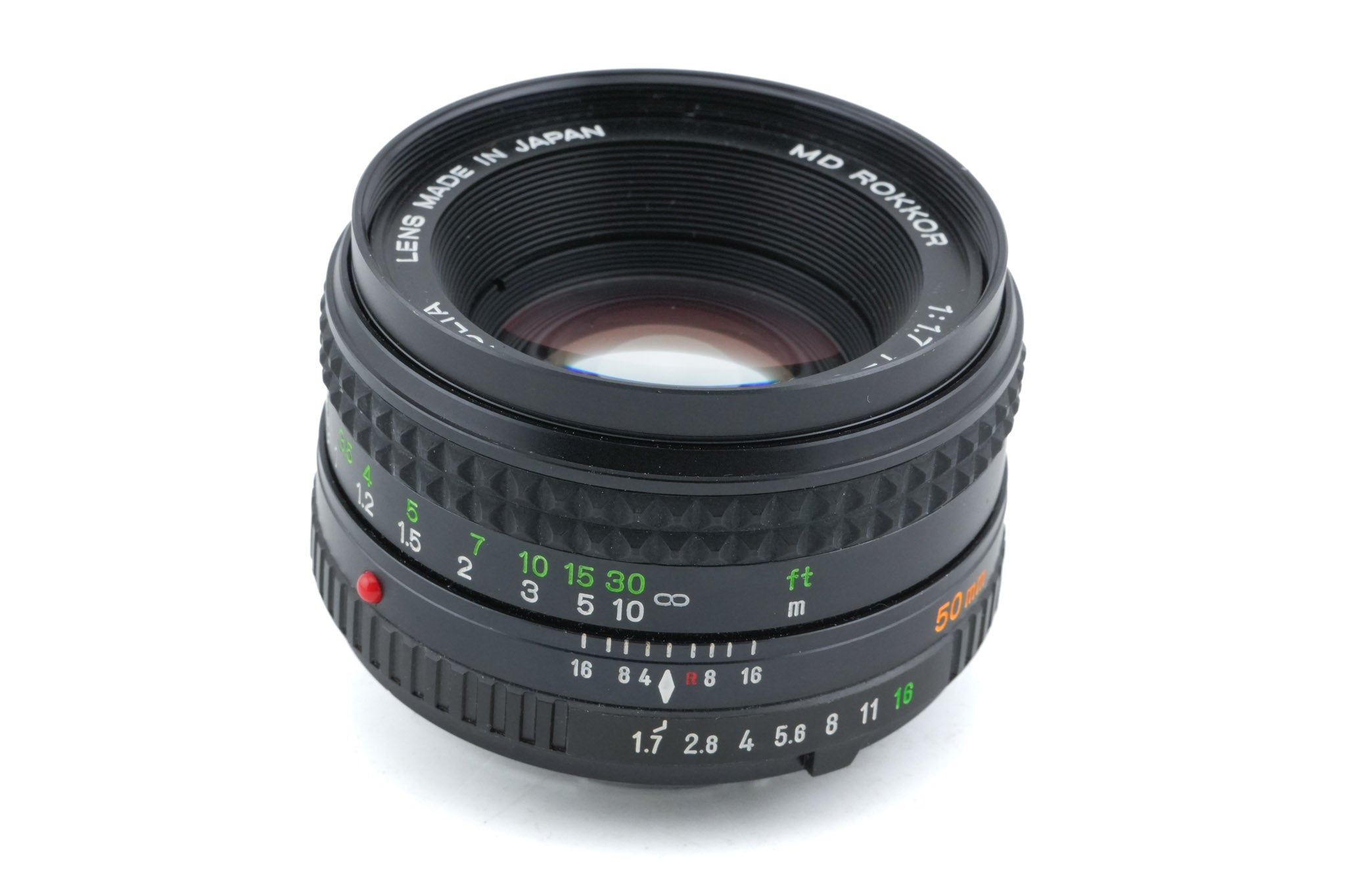 Minolta 50mm f1.7 MD Rokkor