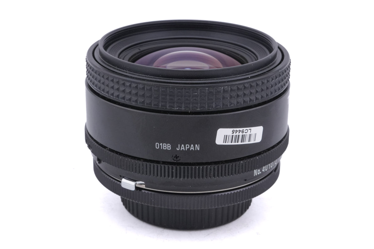 Tamron 24mm f2.5 BBAR MC (01B) + Adaptall - Mamiya MSX/DSX (M42)