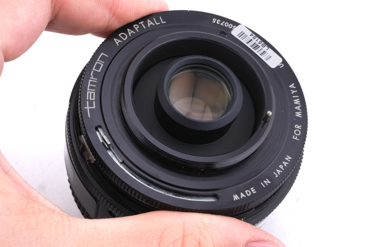 Tamron 24mm f2.5 BBAR MC (01B) + Adaptall - Mamiya MSX/DSX (M42)