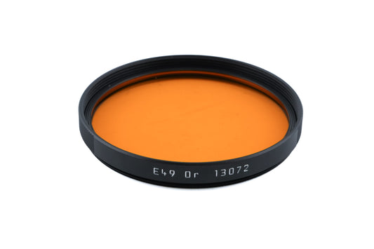 Leica 49mm Orange Filter Or E49 - Accessory