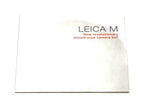 Leica M Brochure