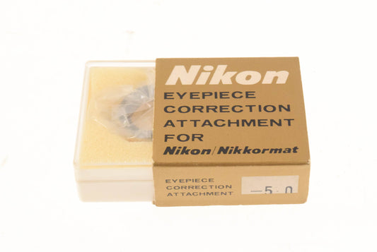 Nikon -5.0 Eyepiece Correction Lens for F, F2, & Nikkormat