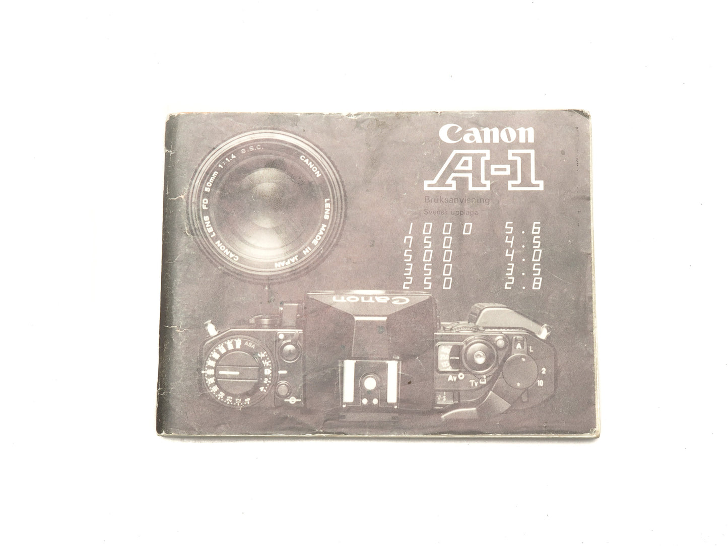Canon A-1 Instructions