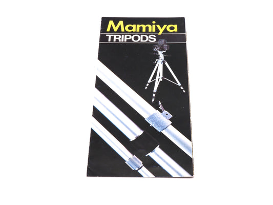 Mamiya Tripods Brochure