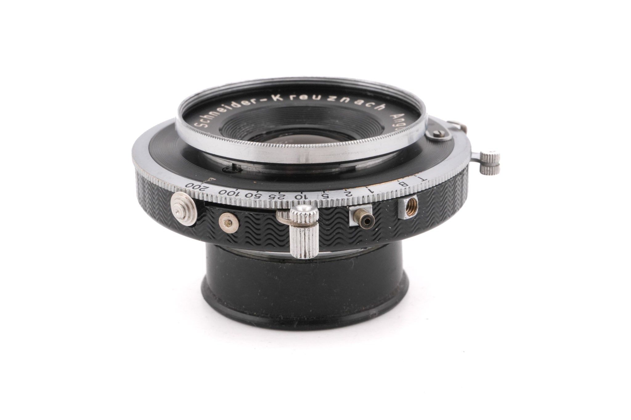 Schneider-Kreuznach 165mm f8 Super-Angulon (Shutter) - Lens