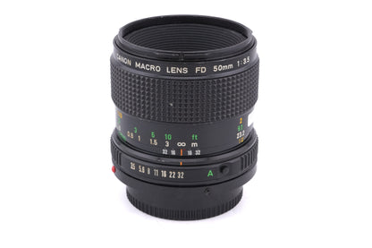 Canon 50mm f3.5 Macro FDn
