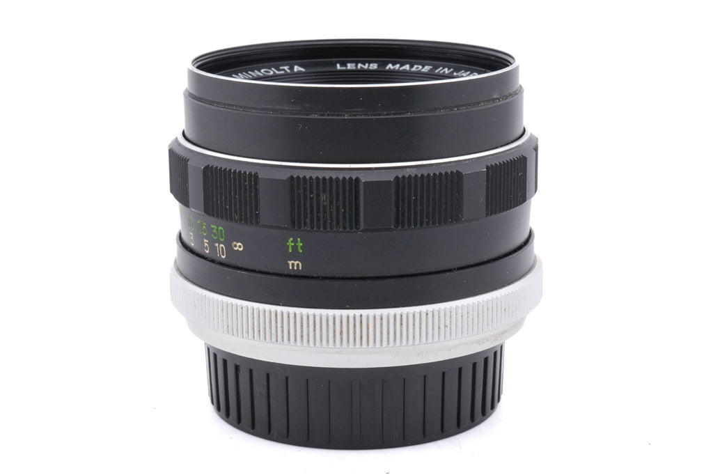 Minolta 55mm f1.7 MC Rokkor-PF