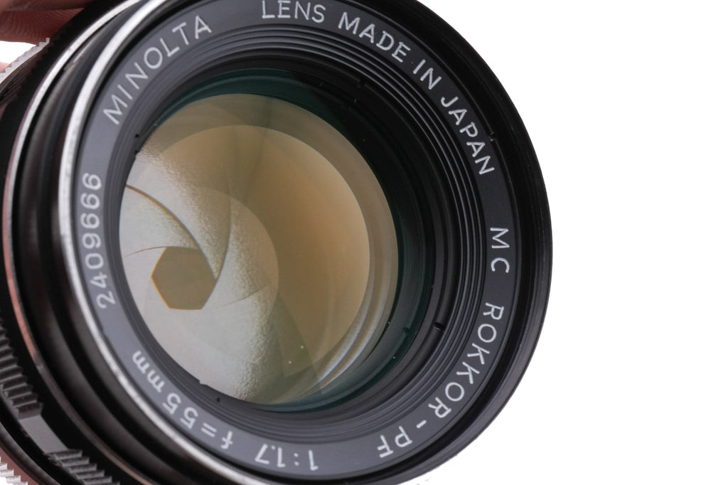 Minolta 55mm f1.7 MC Rokkor-PF