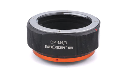 K&F Concept Olympus OM - Micro Four Thirds (OM-M4/3) Pro Adapter