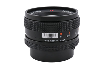 Carl Zeiss 50mm f1.7 Planar T* (MM)