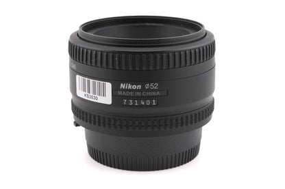 Nikon 50mm f1.8 AF Nikkor D