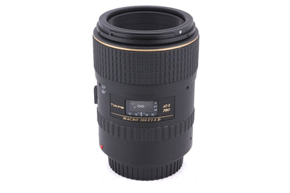 Tokina 100mm f2.8 AT-X Pro D Macro