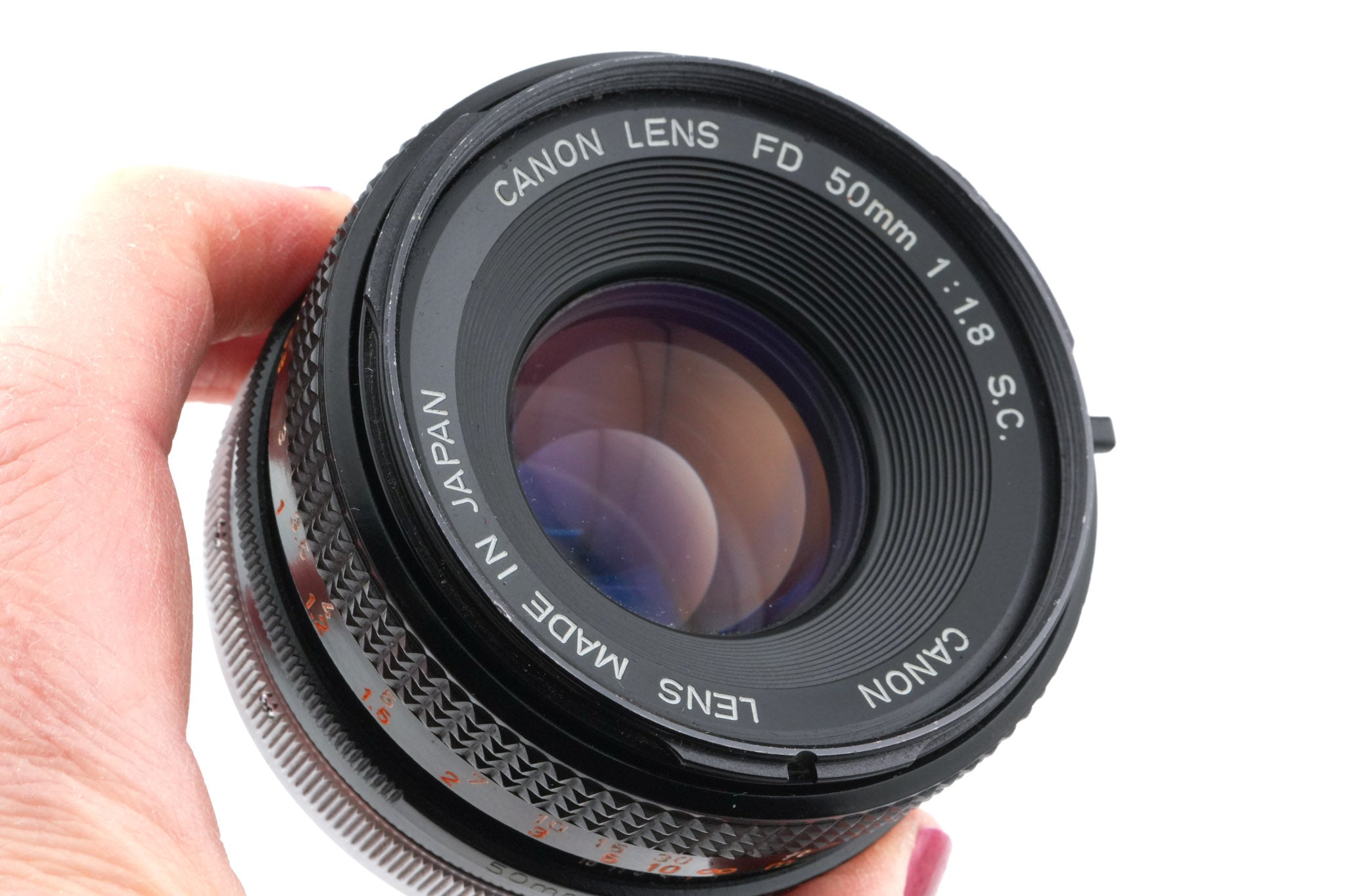 Canon 50mm f1.8 S.C.