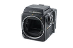 Zenza Bronica SQ-A + SQ 6x6 120 Roll Film Back + Waist Level Finder