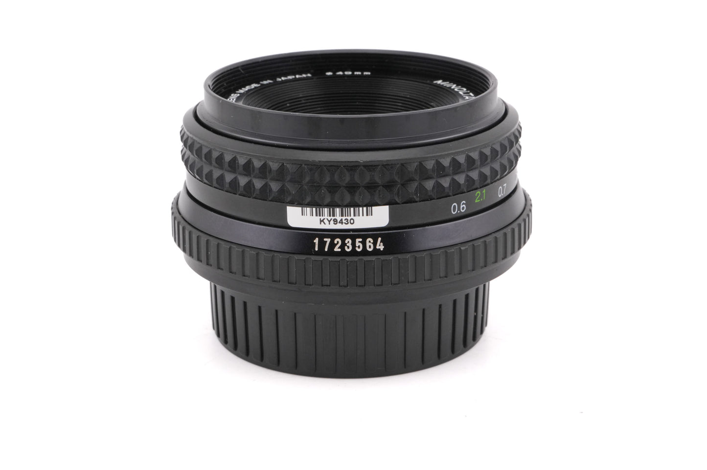 Minolta 45mm f2 MD Rokkor