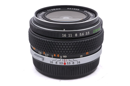 Olympus 28mm f3.5 G.Zuiko Auto-W