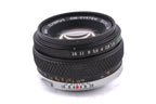 Olympus 50mm f1.8 Zuiko Auto-S