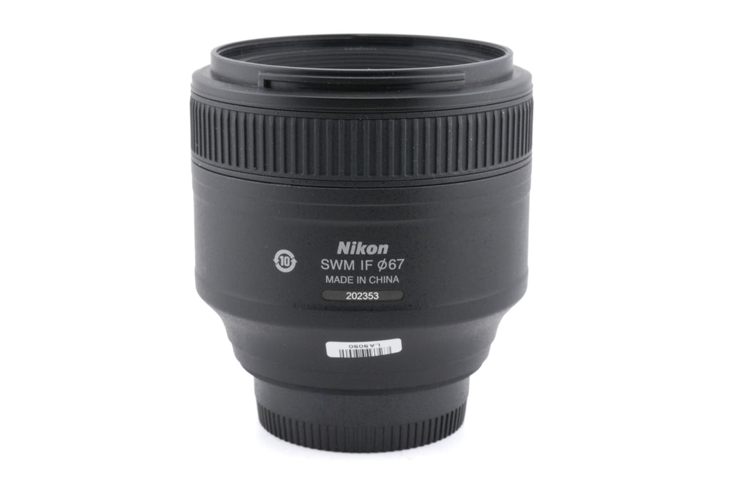Nikon 85mm f1.8 AF-S Nikkor G