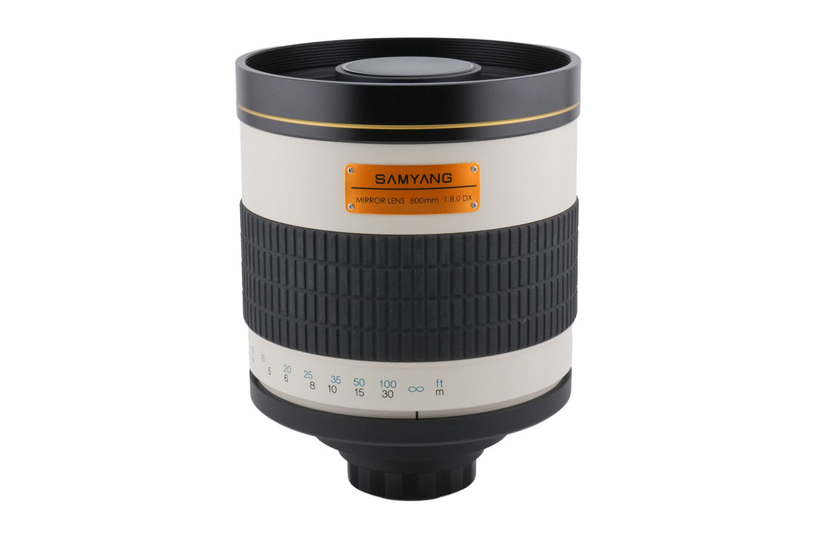 Samyang 800mm f8 DX