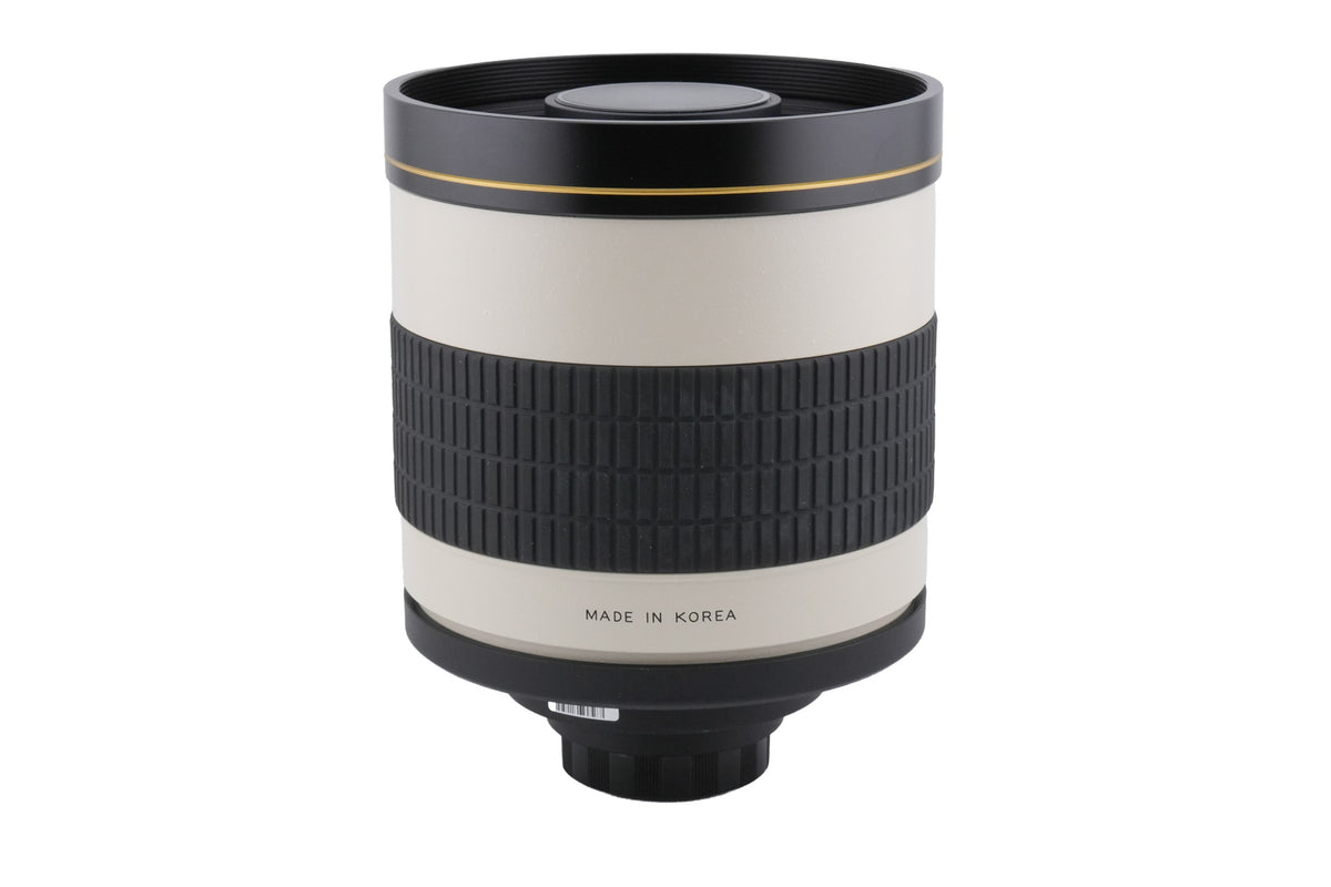 Samyang 800mm f8 DX