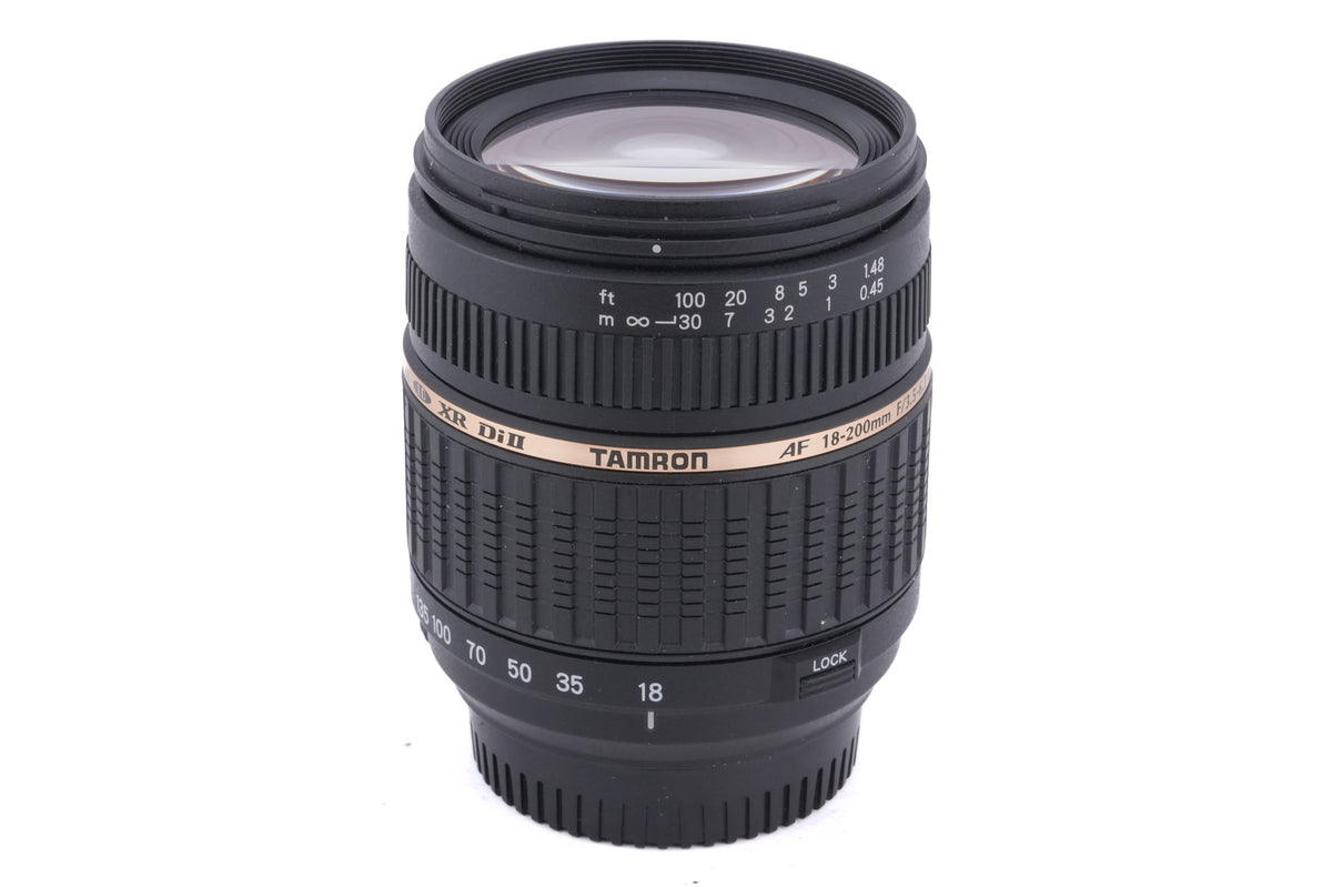 Tamron 18-200mm f3.5-6.3 DI II XR LD Aspherical (IF) Macro (A14)