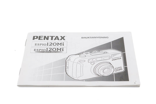 Pentax Espio 120Mi (QD) Instructions