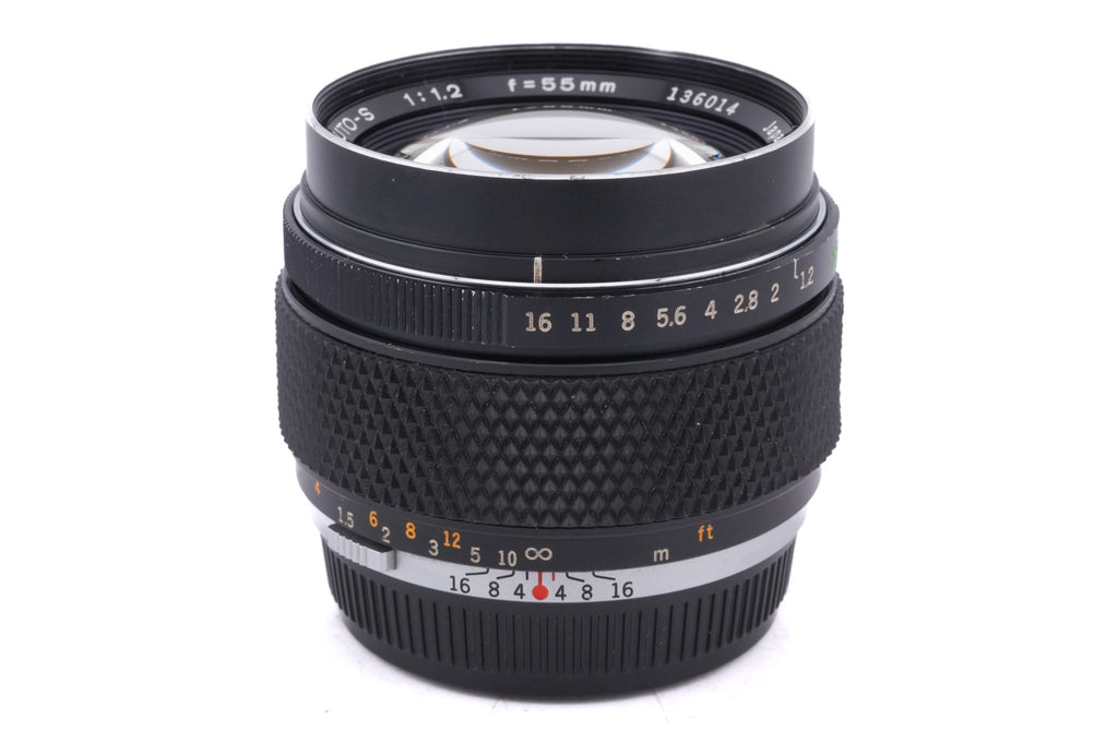 Olympus 55mm f1.2 G.Zuiko Auto-S