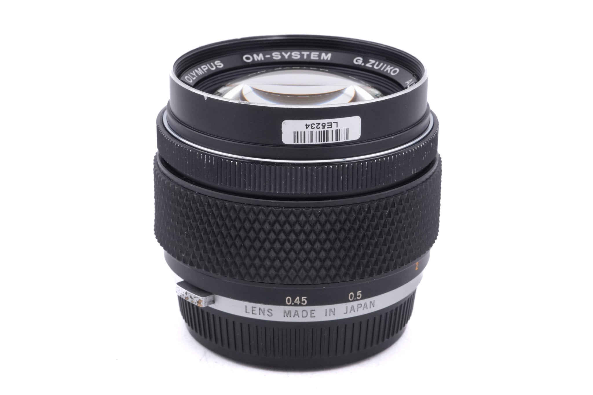 Olympus 55mm f1.2 G.Zuiko Auto-S