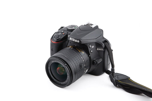 Nikon D3400 + 18-55mm f3.5-5.6 G VR AF-P Nikkor