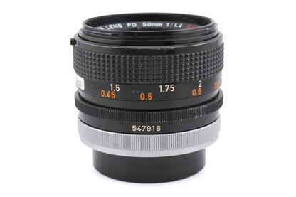 Canon 50mm f1.4 S.S.C.