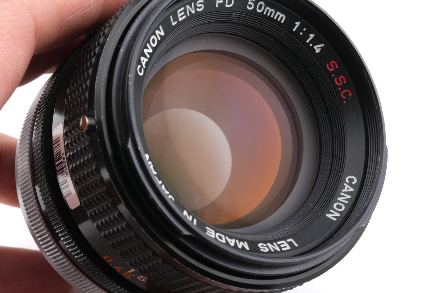 Canon 50mm f1.4 S.S.C.