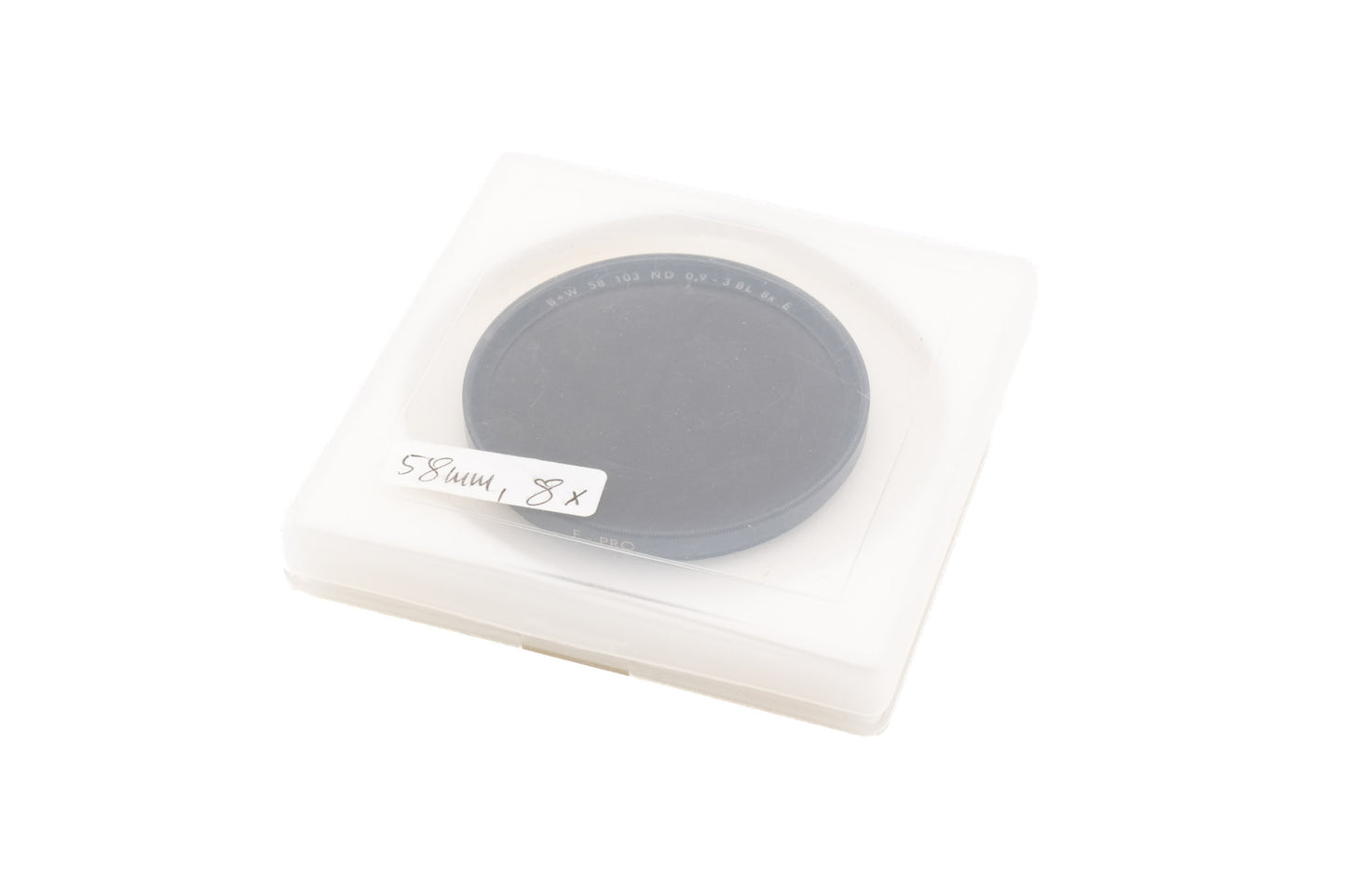 B+W 58mm Neutral Density Filter 103 8x E