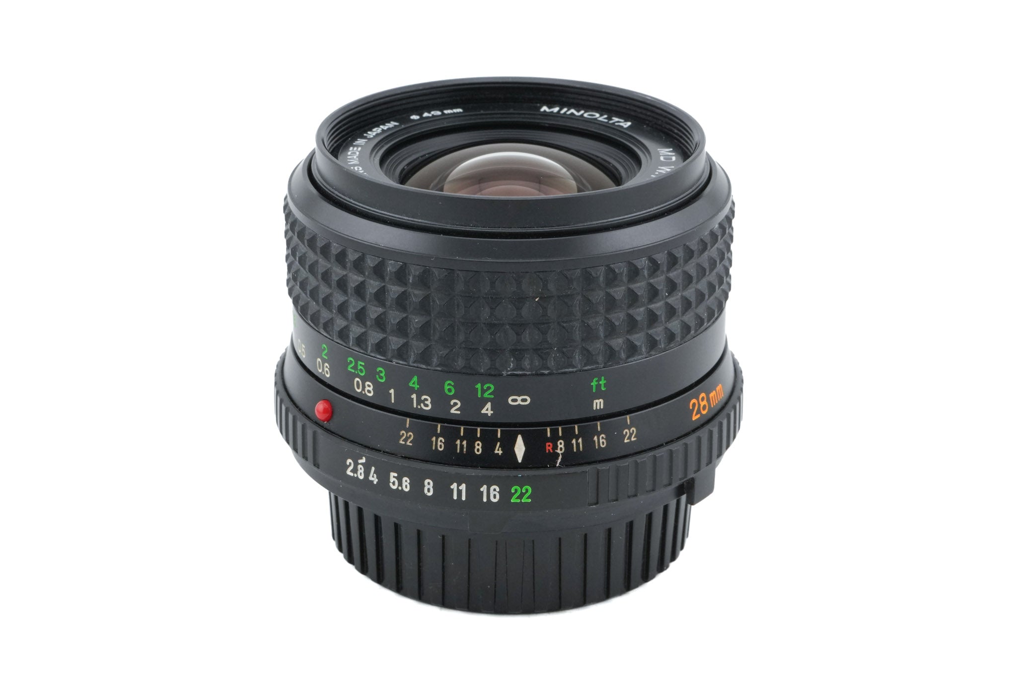Minolta 28mm f2.8 MD W.Rokkor