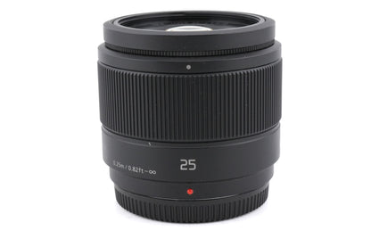 Panasonic 25mm f1.7 Lumix G ASPH. (H-H025)