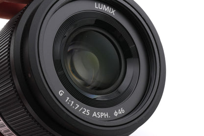 Panasonic 25mm f1.7 Lumix G ASPH. (H-H025)