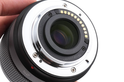 Panasonic 25mm f1.7 Lumix G ASPH. (H-H025)