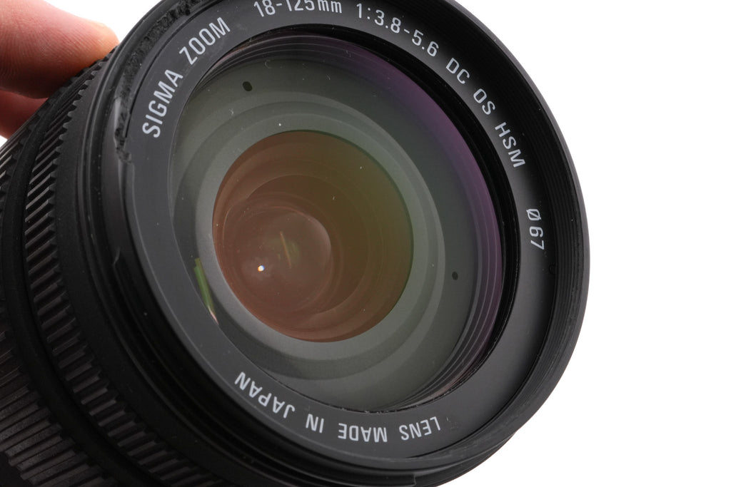 Sigma 18-125mm f3.8-5.6 DC OS HSM