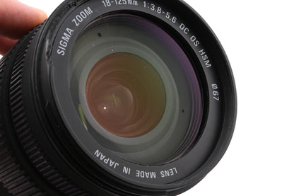 Sigma 18-125mm f3.8-5.6 DC OS HSM