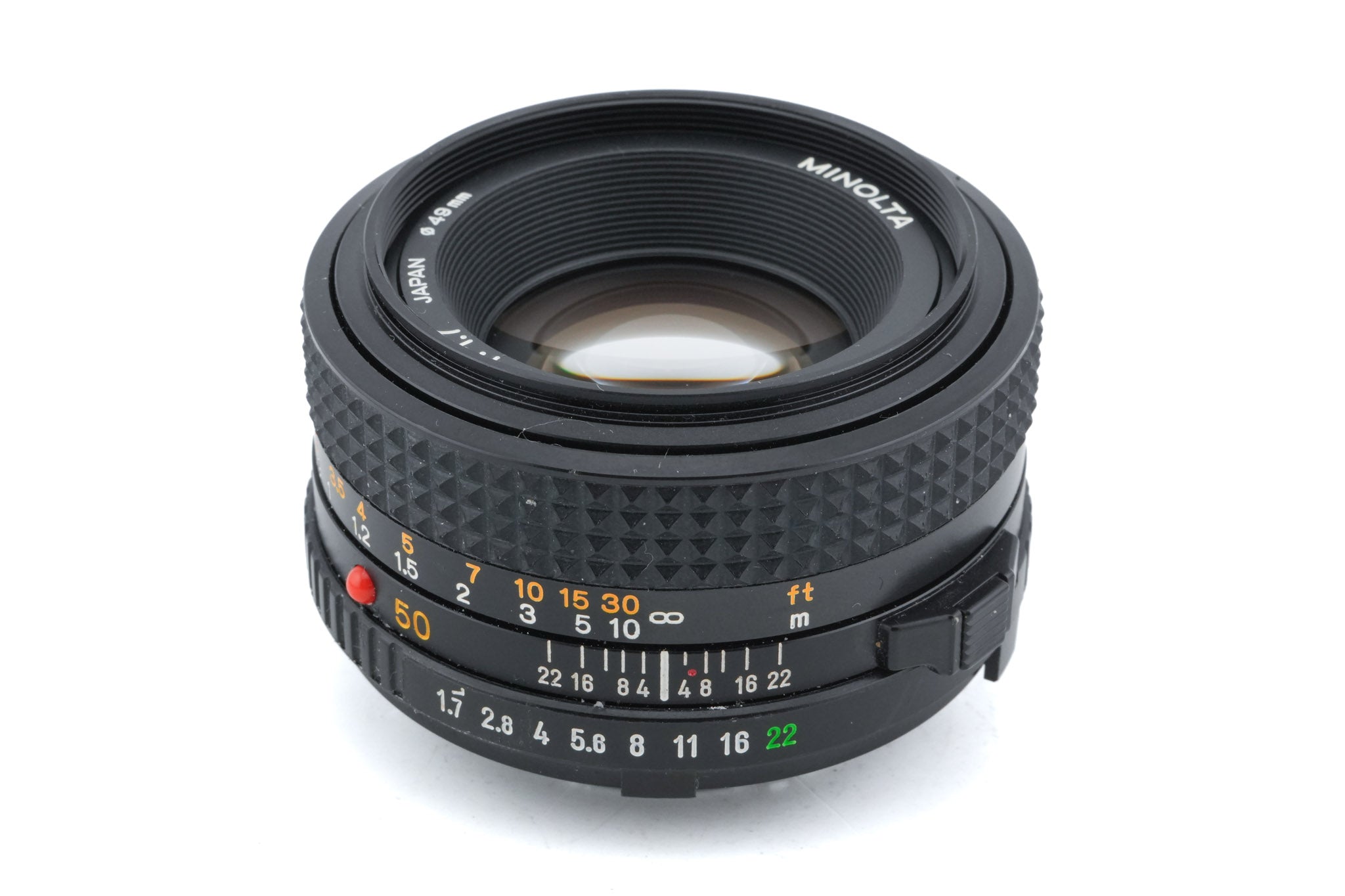 Minolta 50mm f1.7 MD