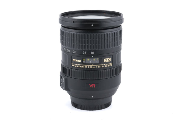 Nikon 18-200mm f3.5-5.6 AF-S Nikkor G ED VR – Kamerastore
