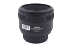 Nikon 50mm f1.8 AF-S Nikkor G